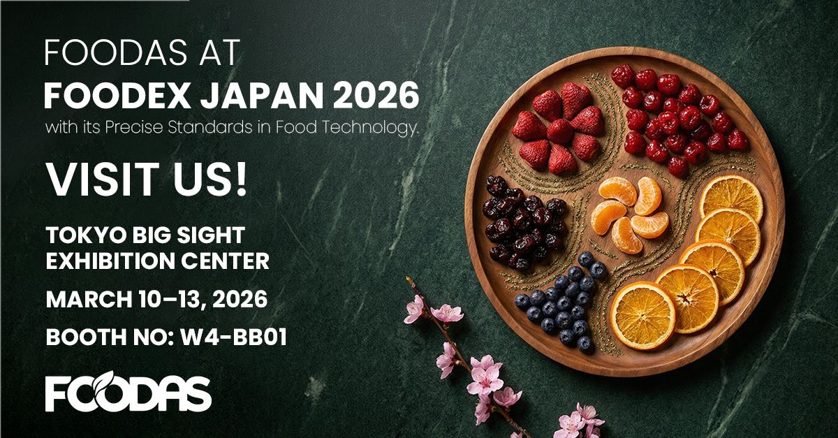 Foodas Foodex Japan 2026 fuar daveti iletişim görseli